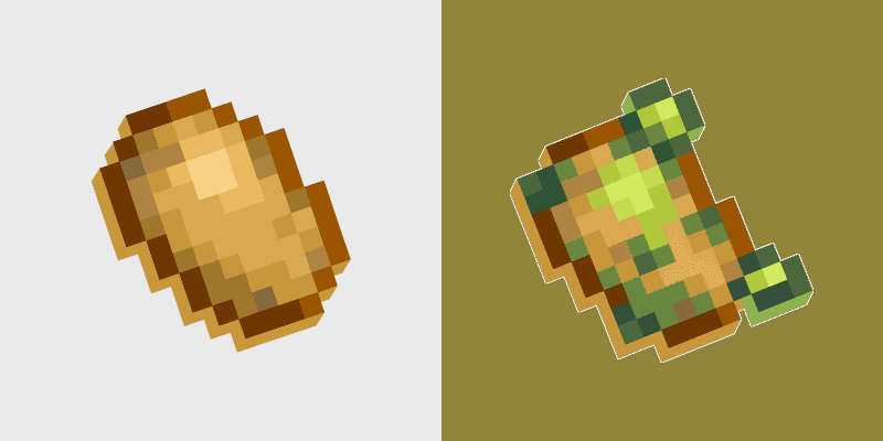 Minecraft Potato and Poisonous Potato
