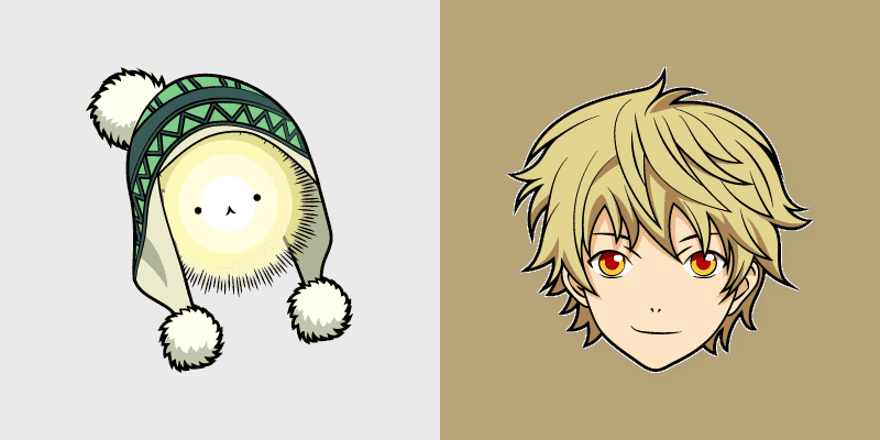 Yukine and Shinki Cute Custom Cursor Pack
