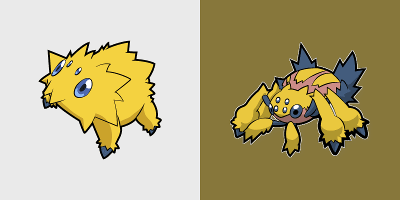 Cute Cursor Pack - Pokemon Joltik & Galvantua