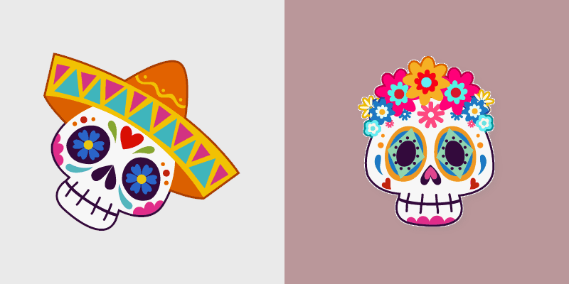 Cute Cursor Skull Deluxe