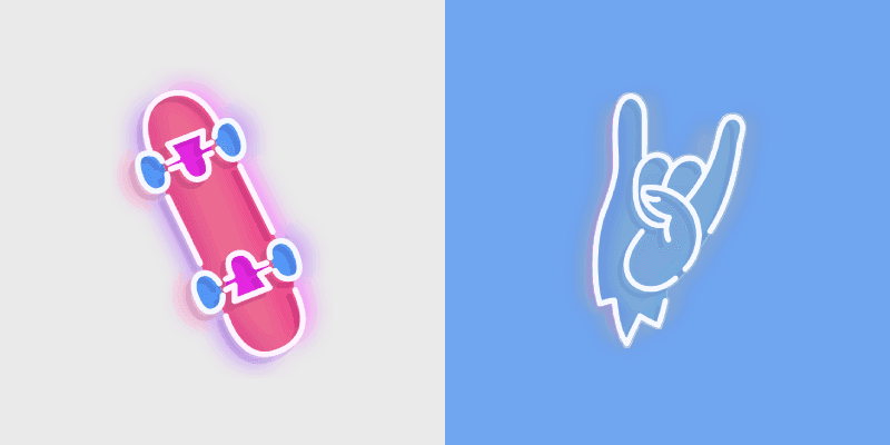Rad Neon Cursor Pack
