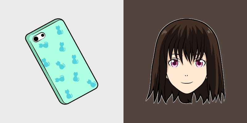 Custom Cute Hiyori Mouse Cursor