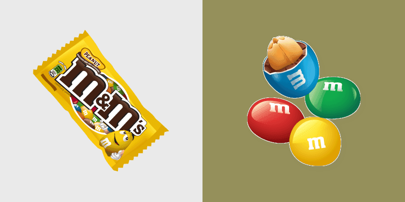 Cute Cursor Pack - M&M's Peanut Mouse Cursor