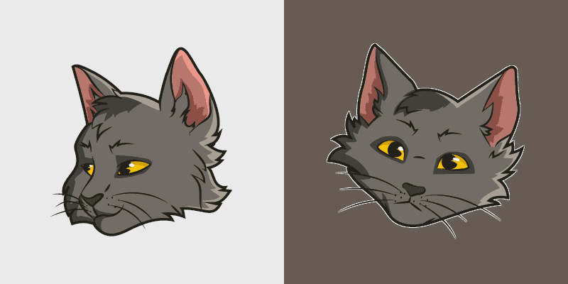 Warrior Cats Graystripe Custom Cursor Pack