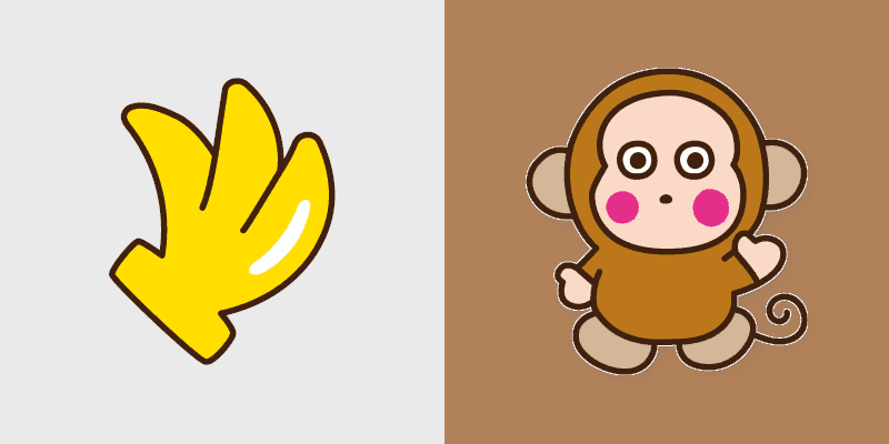 Monkichi Cute Cursor Pack