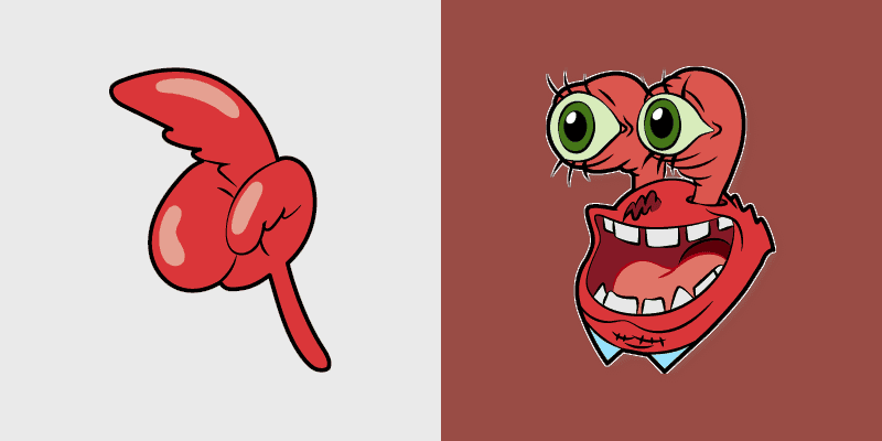 Cute Krabs Cursor Pack