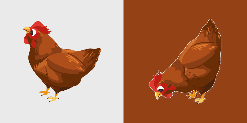 Cute Cursor Pack - Chicken