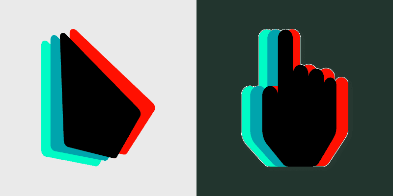 Custom Cursor Pack - 3D Effect