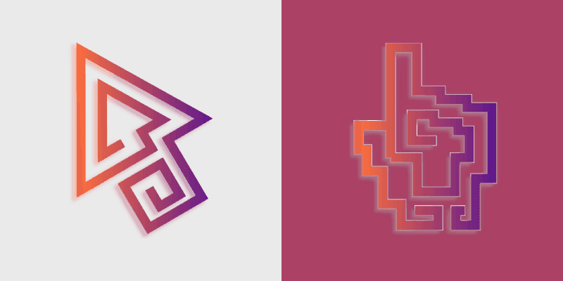 Cute Cursor Maze Pack