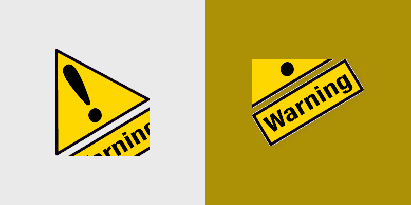 Cute Cursor Pack - Vibrant Warning & Caution