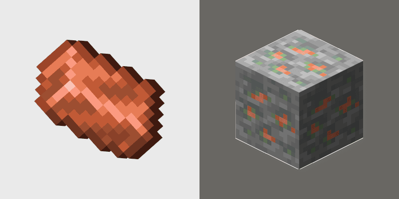 Cute Cursor Pack - Minecraft-Inspired Copper Design