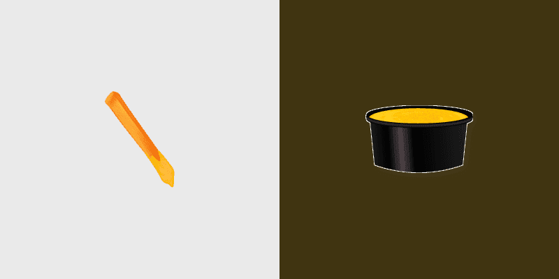 Custom Cursor Taco Bell Nacho Fries