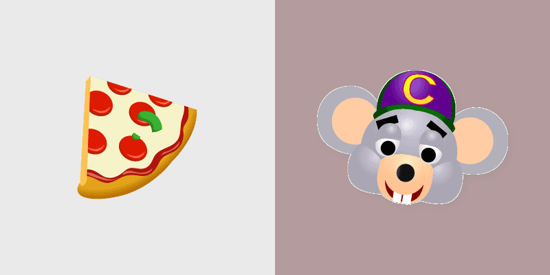 Custom Cute Chuck E. Cheese Cursor Pack