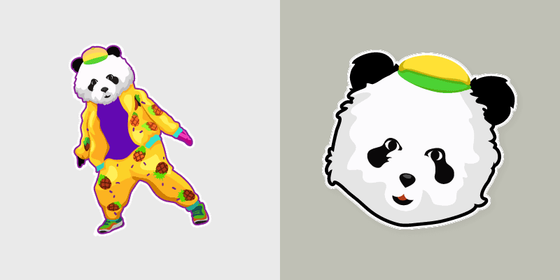 Cute Cursor Pack - Just Dance Panda Edition