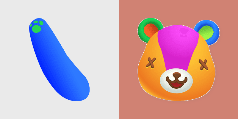 Cute Cursor Collection - Animal Crossing Stitches