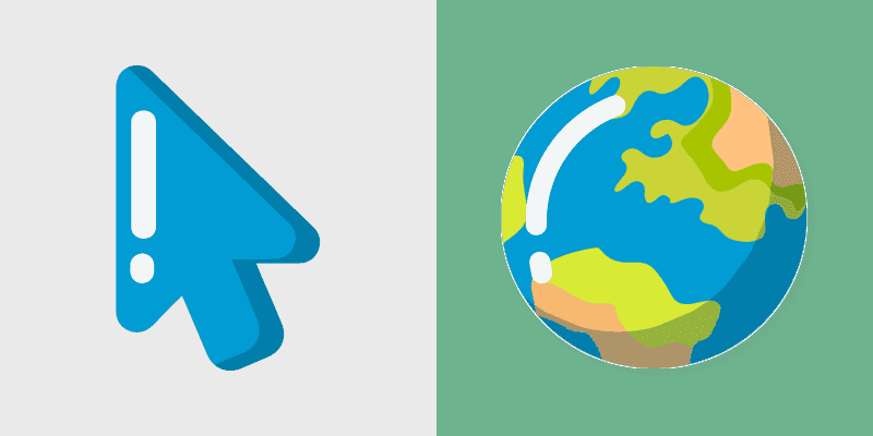 Adorable Earth Cursor Pack