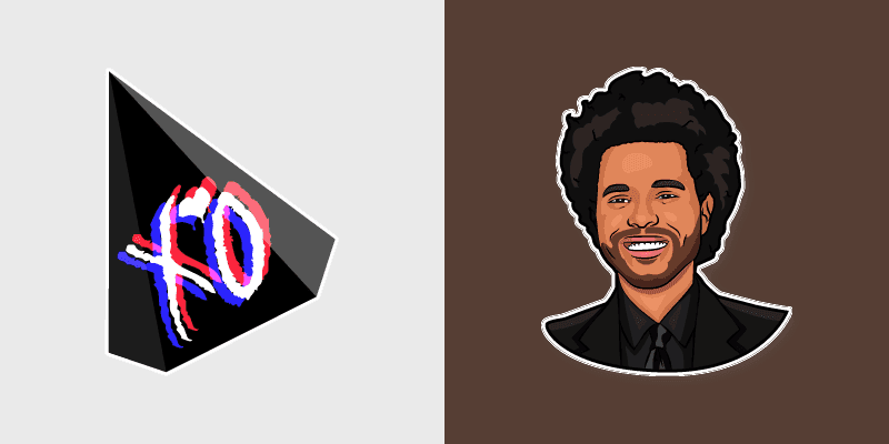 The Weeknd Custom Cursor Collection