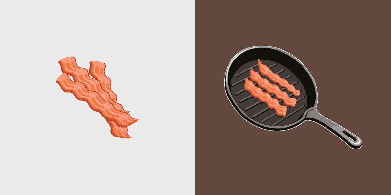 Custom Cursor Pack: Fried Bacon Delight