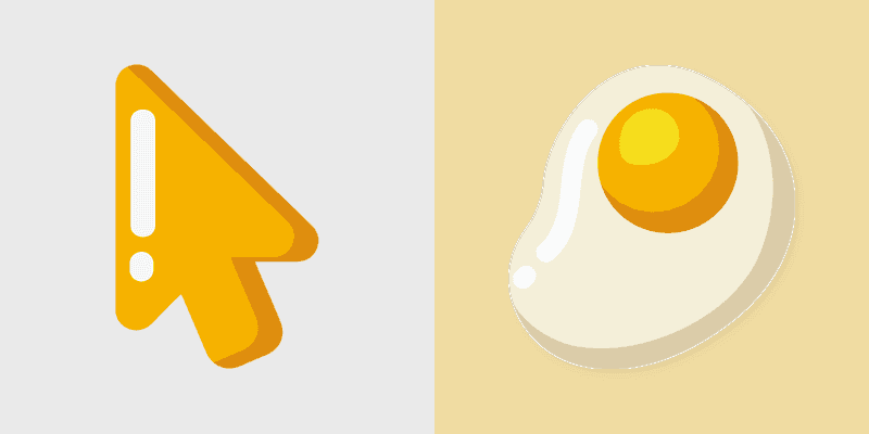 Cute Cursor Egg Pack