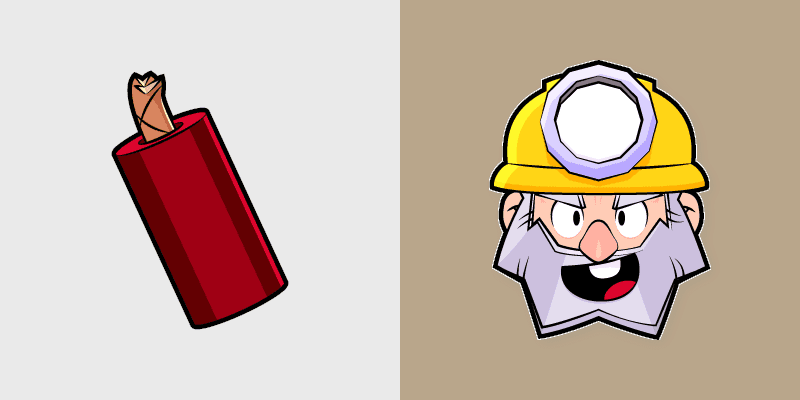 Dynamic Cute Mouse Cursor Pack - Brawl Stars Edition