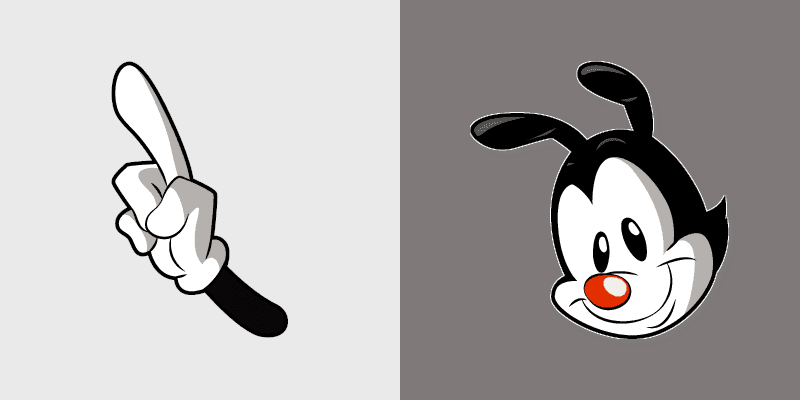 Yakko Warner Cute Mouse Cursor Pack