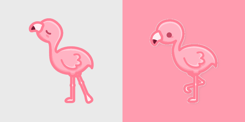 Cute Cursor Pack - Flamingo Theme