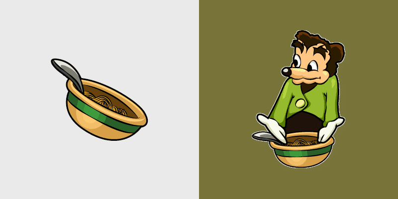 Cute Cursor Pack Inspired by Somebody Toucha My Spaghet