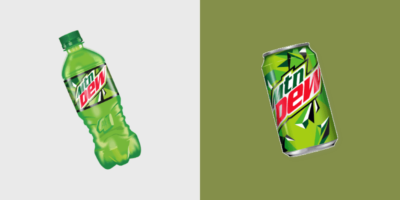 Custom Mountain Dew Cursor Pack