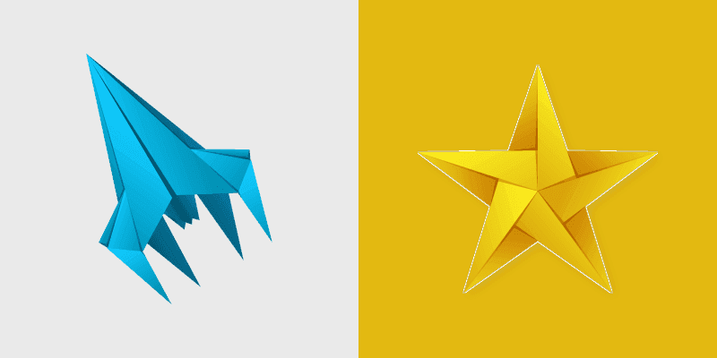 Cosmic Cursor Pack: Rocket and Star