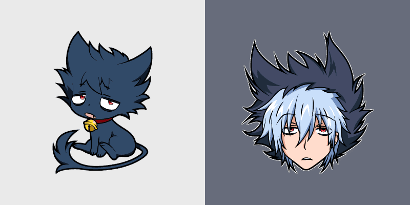 Custom Cursor - Servamp Sleepy Ash