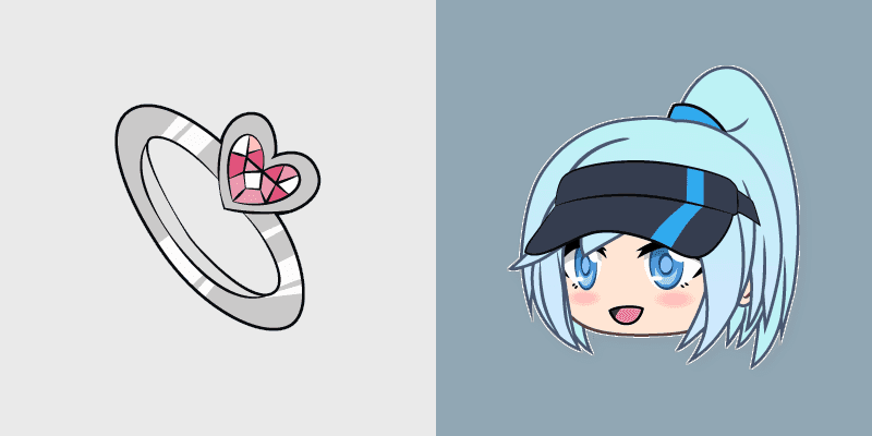 Cute Cursor Pack - Charlotte Love Ring