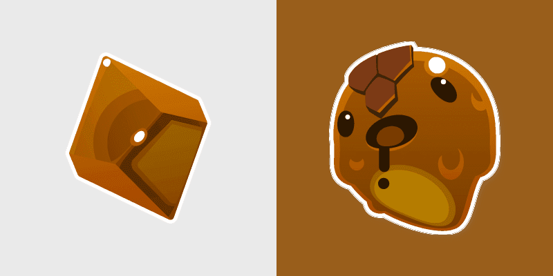 Honey Slime Cursor Pack