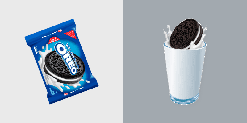 Milk and Cookie Custom Cursor Pack