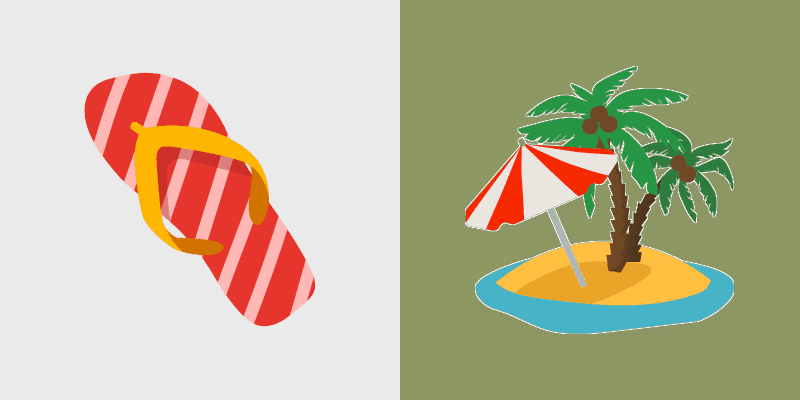 Cute Cursor Collection - Summer Vacation