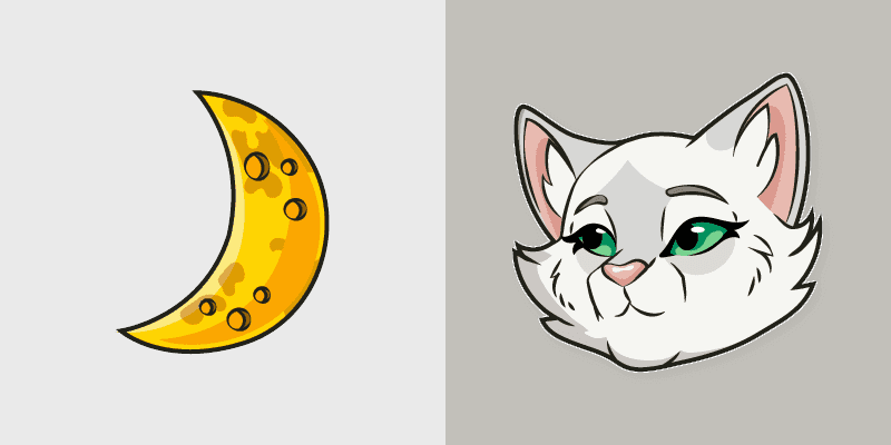 Custom Cute Mouse Cursor Pack - Warrior Cats