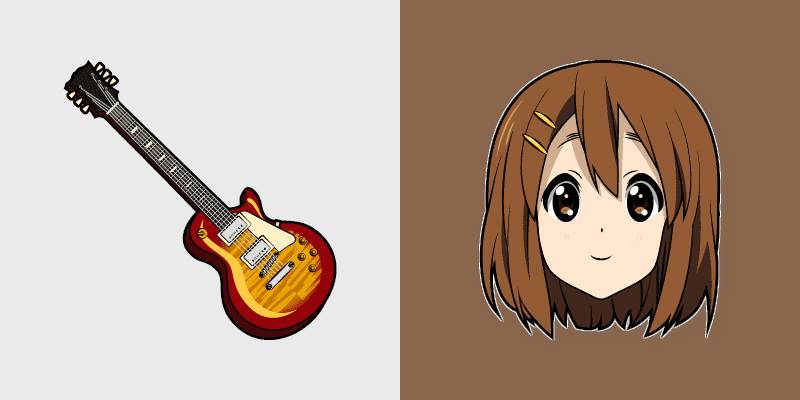 Yui Hirasawa Custom Cursor Pack