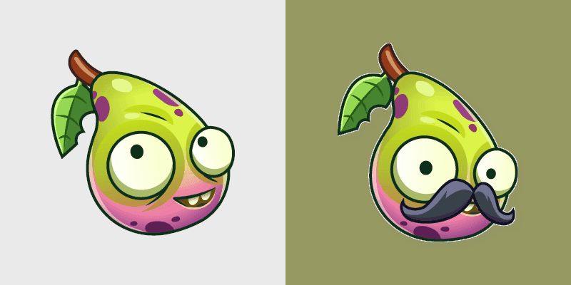 Cute Cursor Pack - Plants vs. Zombies Imp Pear
