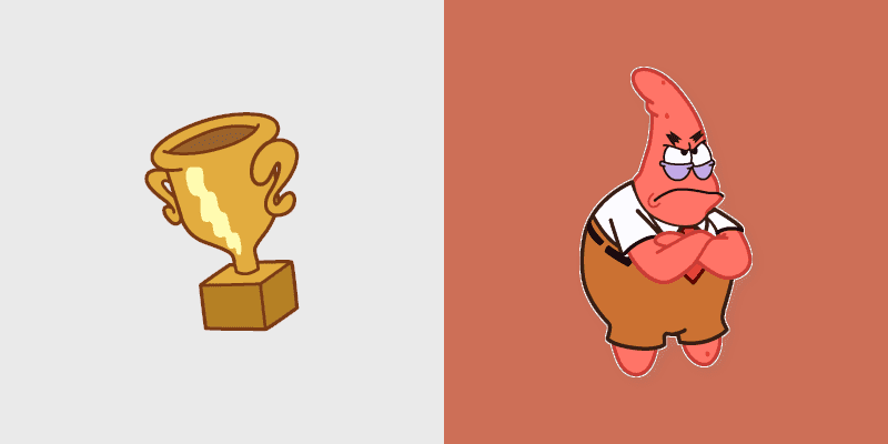 Custom Cursor Pack - SpongeBob's Patrick Award Quest