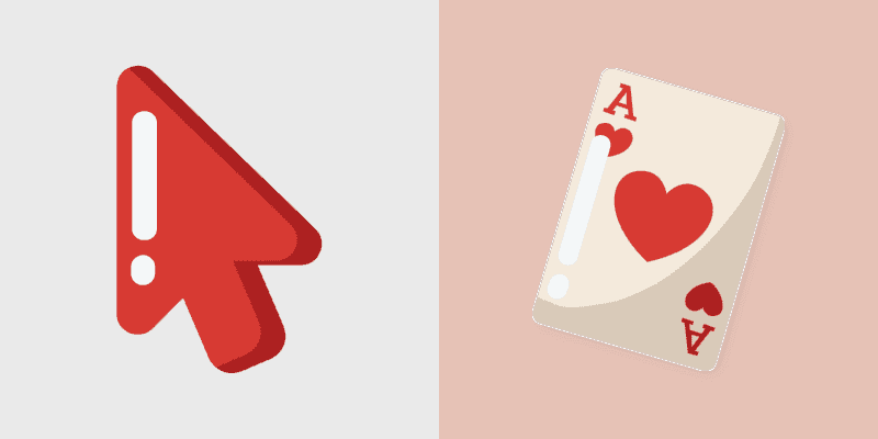 Cute Cursor Playing Card Pack