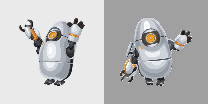 Cute P-Body Cursor Pack