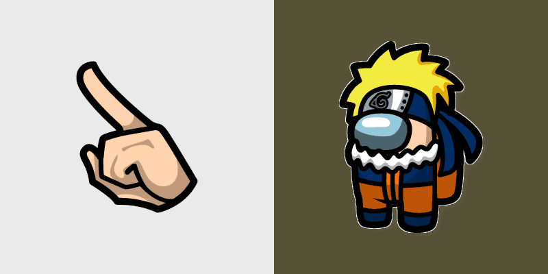 Naruto-Inspired Custom Cursor Pack
