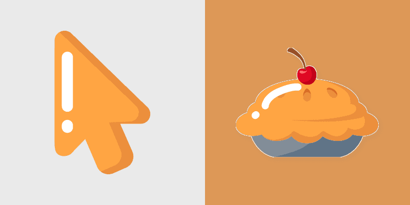 Cute Cursor - Minimal Cherry Delight