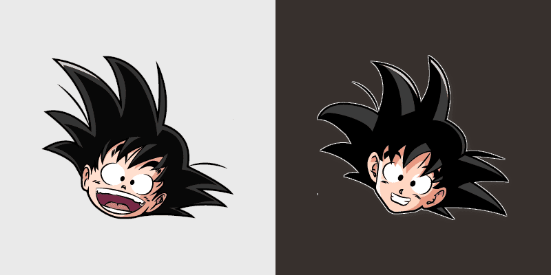 Dragon Ball Cute Goku Custom Cursor Pack