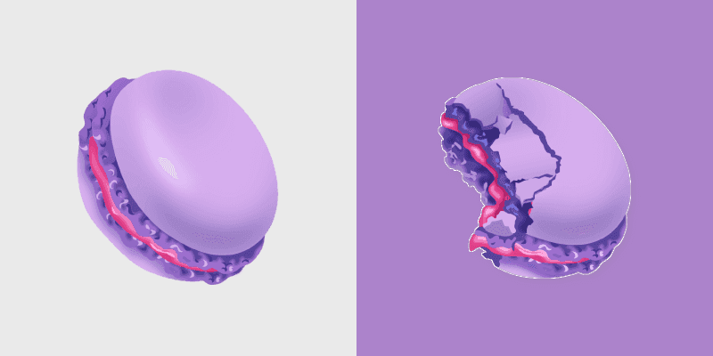 Custom Candy Macaron Mouse Cursor