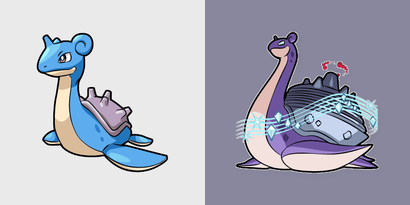 Cute Cursor Lapras Pack