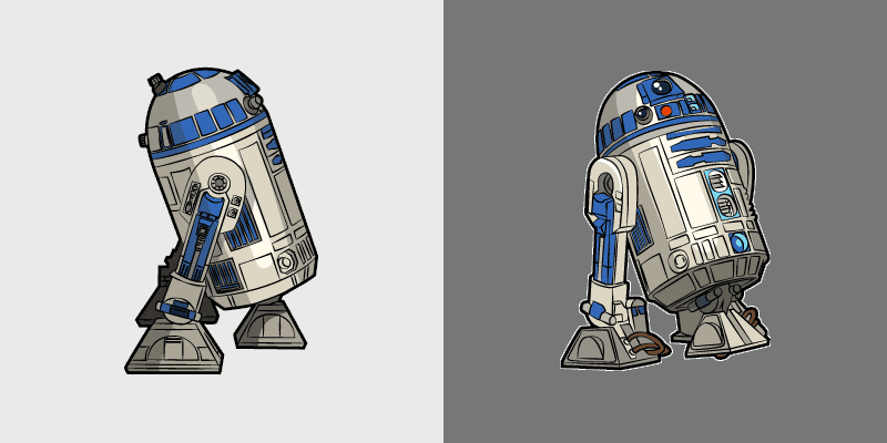 Cute Cursor R2-D2 for Windows