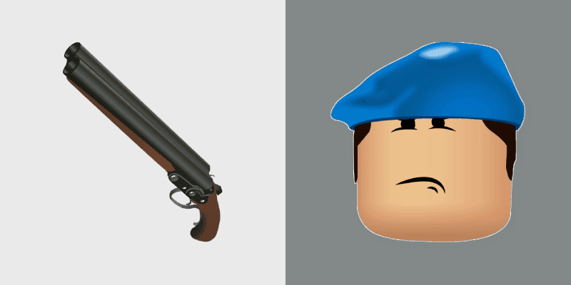 Custom Cursor - Beret Skin & DB Shotgun Pack