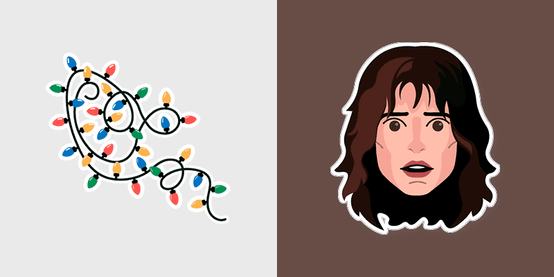 Cute Cursor Pack - Stranger Things Joyce Byers Collection