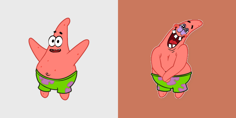 SpongeBob Blushing Custom Cursor Pack