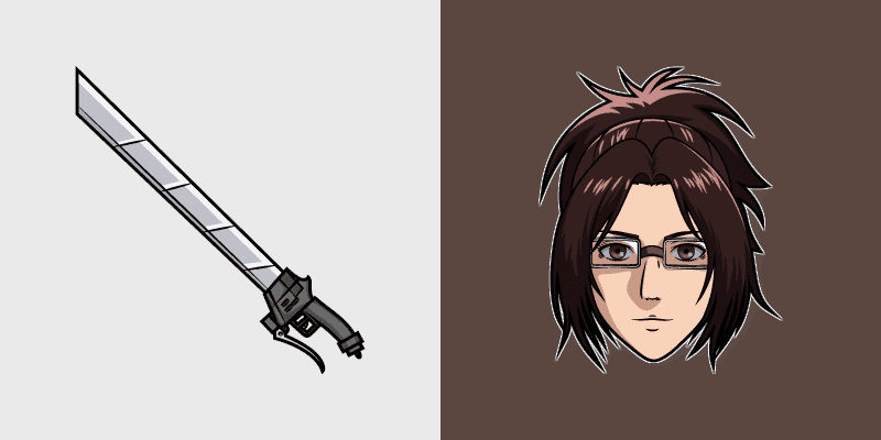 Hange Zoe Custom Cursor Pack